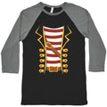 Buccaneer Halloween Pirate Costume Baseball Tee Unisex