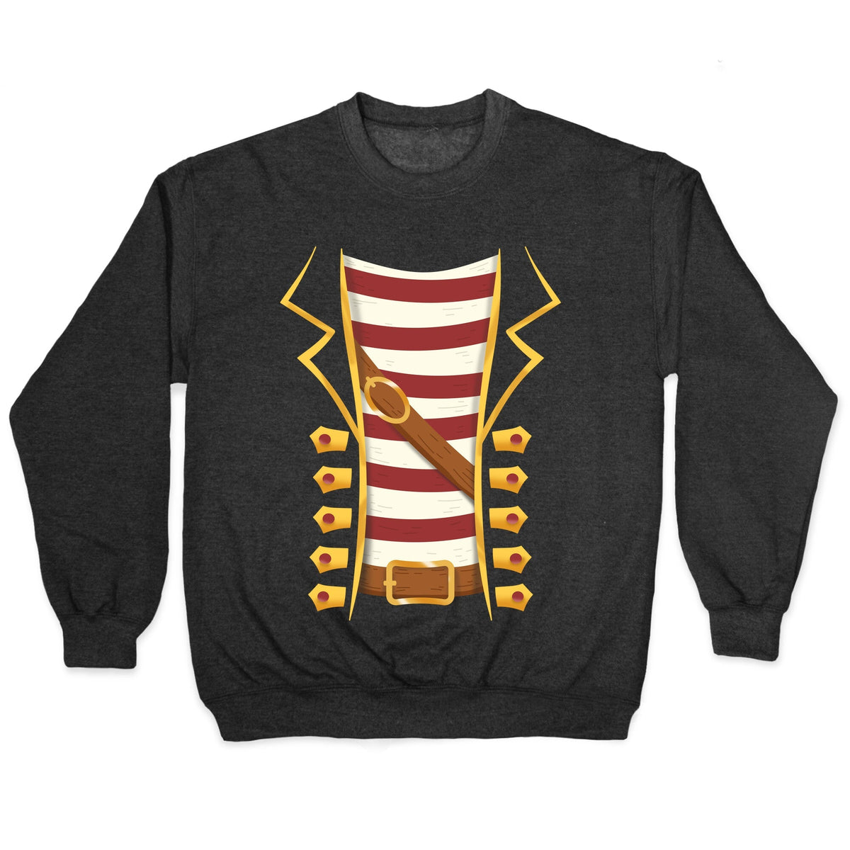 Buccaneer Halloween Pirate Costume Crewneck Unisex