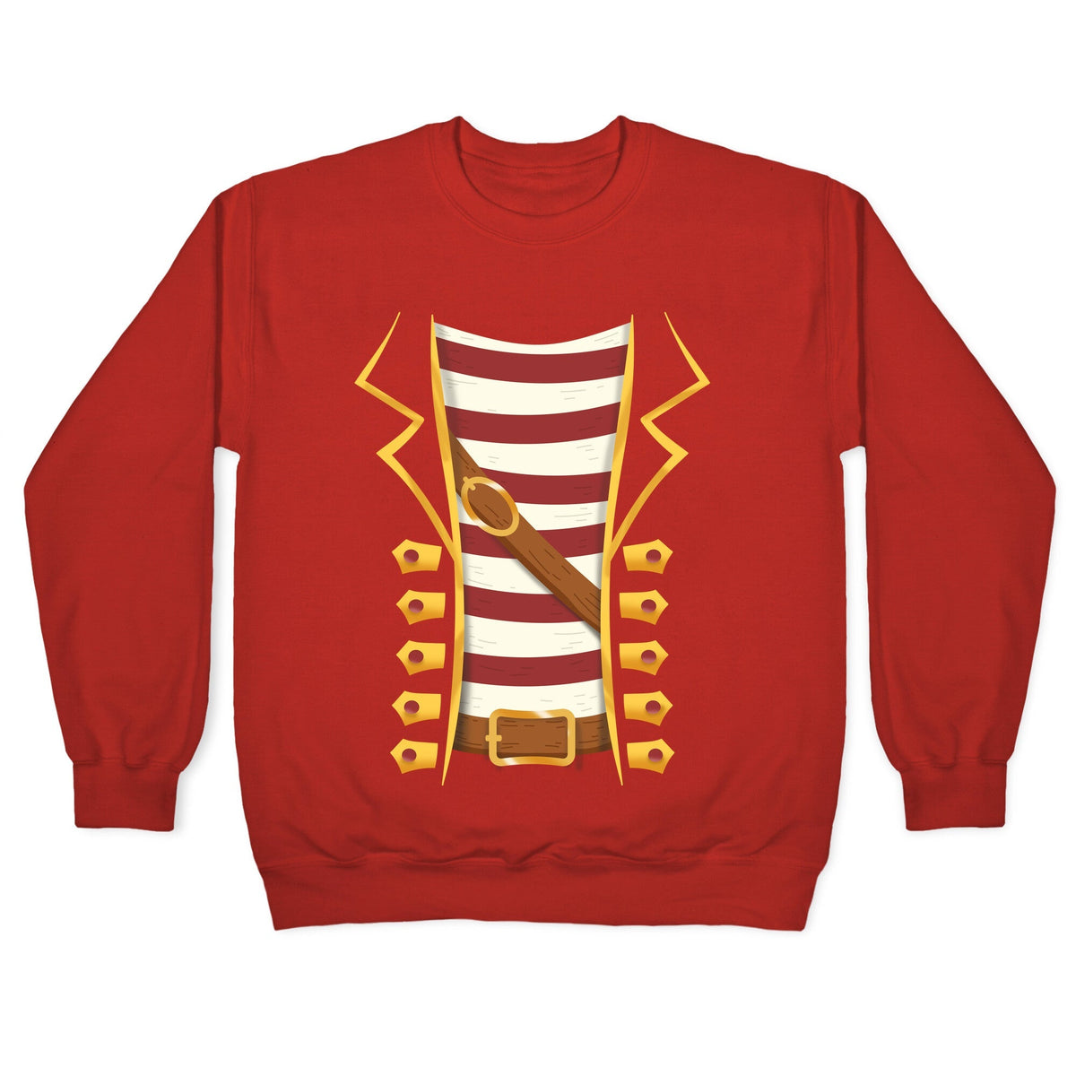 Buccaneer Halloween Pirate Costume Crewneck Unisex