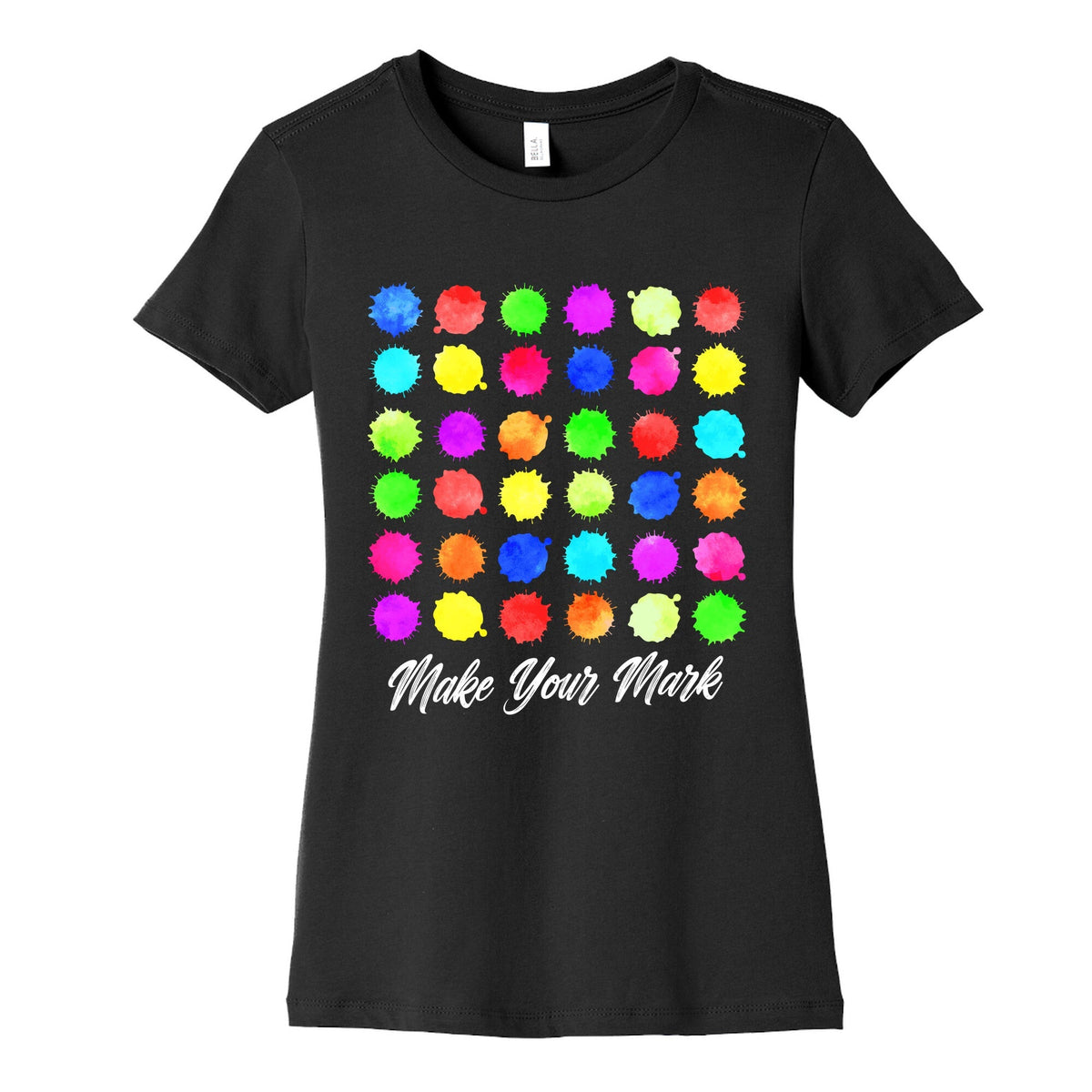 Dot Day Make Your Mark Womens Cotton Tee Unisex