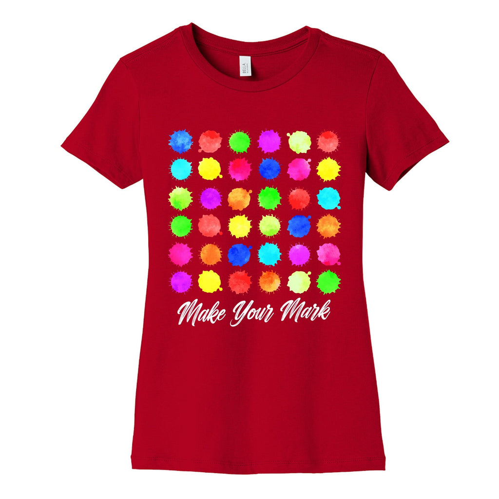 Dot Day Make Your Mark Womens Cotton Tee Unisex