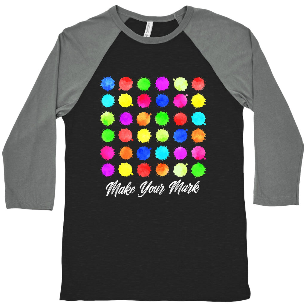 Dot Day Make Your Mark Baseball Tee Unisex