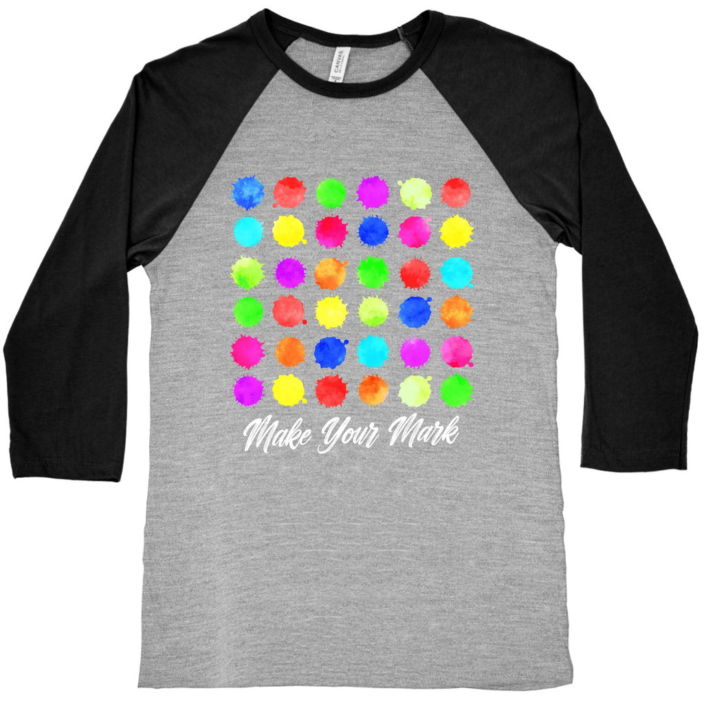 Dot Day Make Your Mark Baseball Tee Unisex