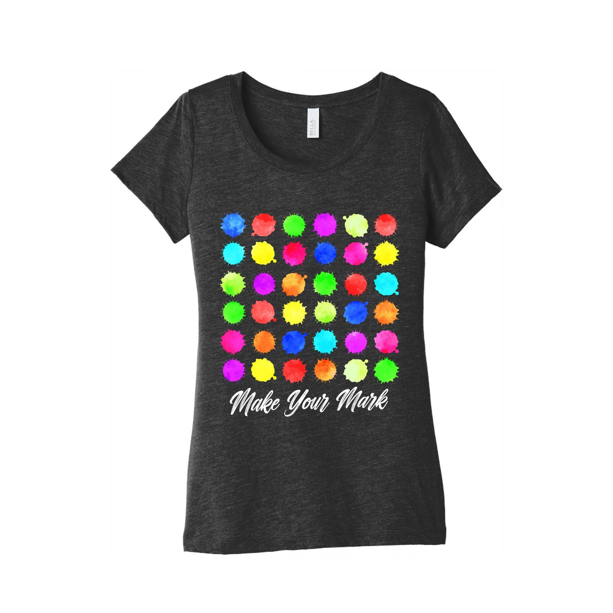 Dot Day Make Your Mark Womens Triblend Tee Unisex