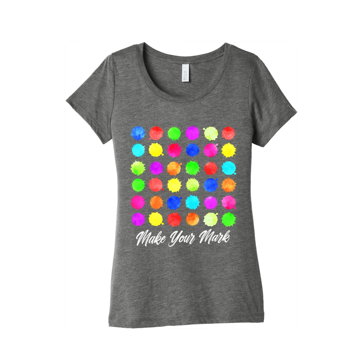 Dot Day Make Your Mark Womens Triblend Tee Unisex