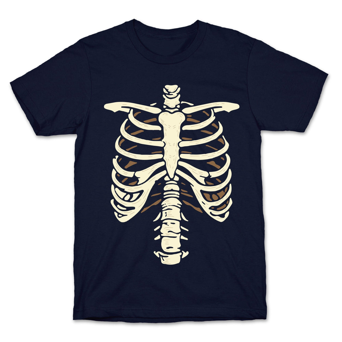 Skeleton Rib Cage Halloween Costume Unisex
