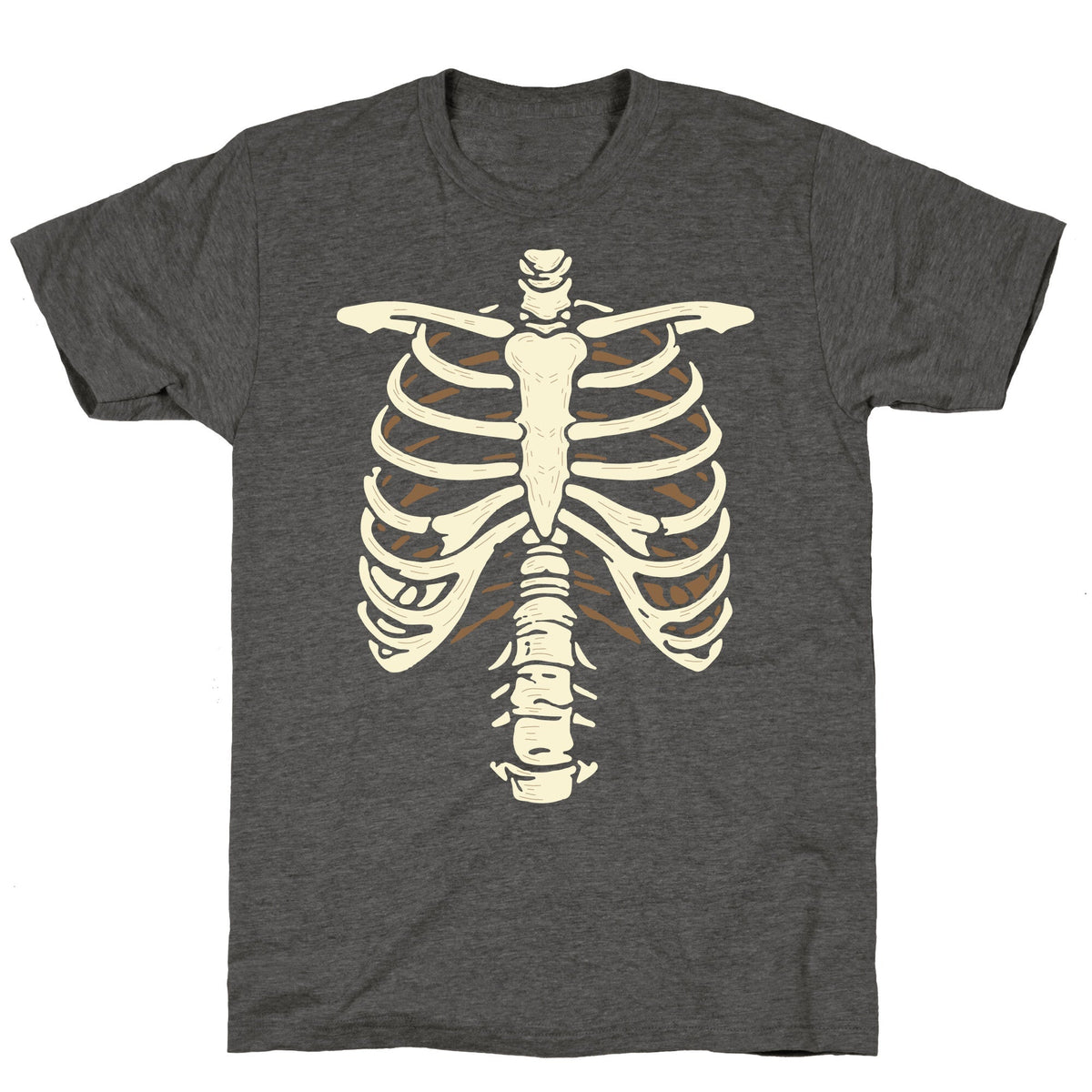 Skeleton Rib Cage Halloween Costume Unisex Triblend Tee Unisex