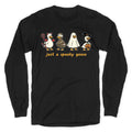 Halloween Just A Spooky Goose Longsleeve Tee Unisex