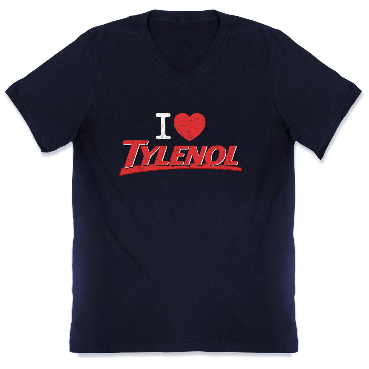 I Love Tylenol V-Neck Unisex