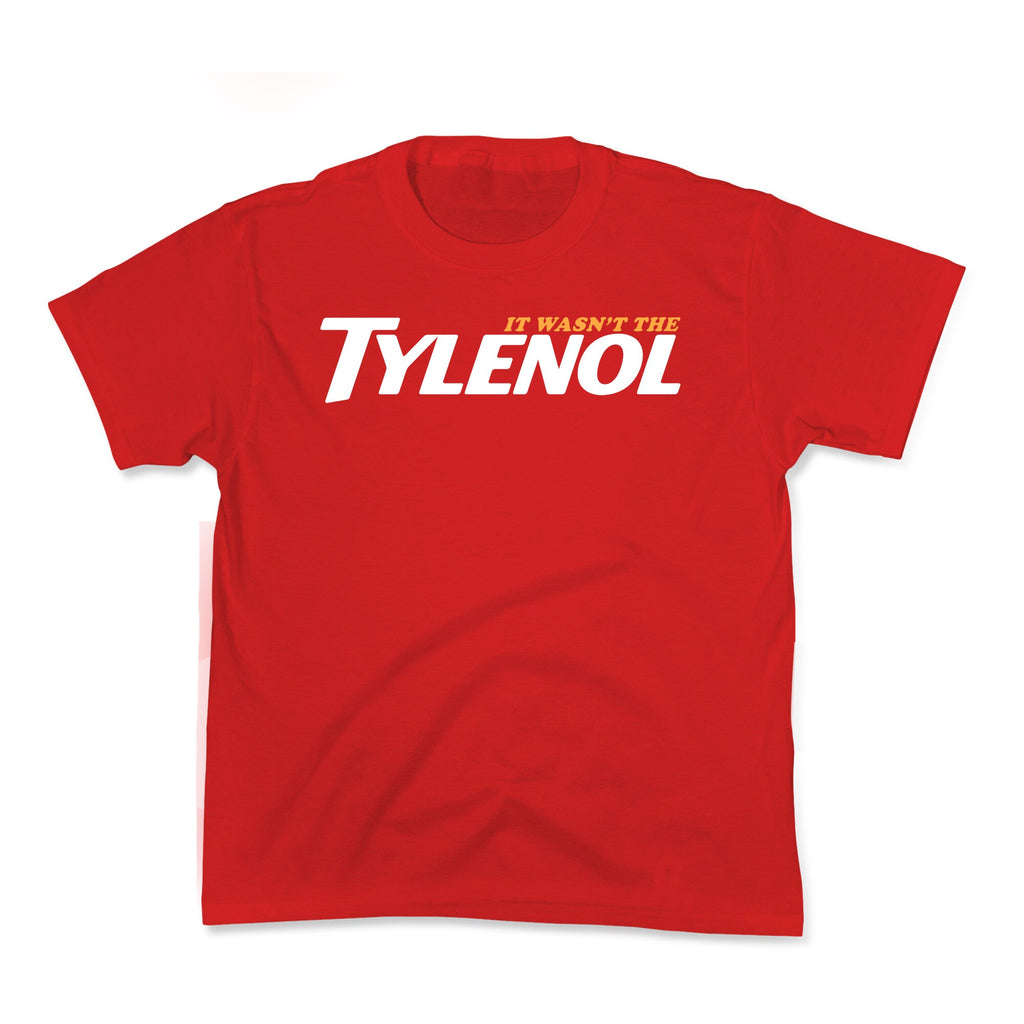 It Wasnt The Tylenol Autism Awareness Kids Tee Unisex