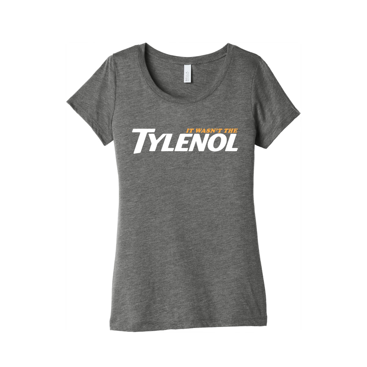 It Wasnt The Tylenol Autism Awareness Womens Triblend Tee Unisex