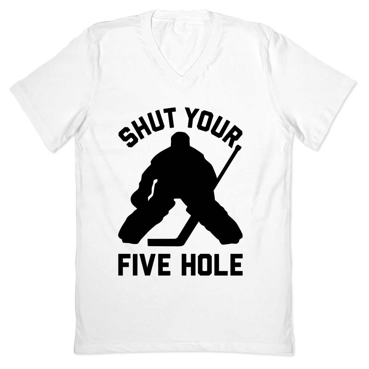 Shut Your Five Hole V-Neck Unisex