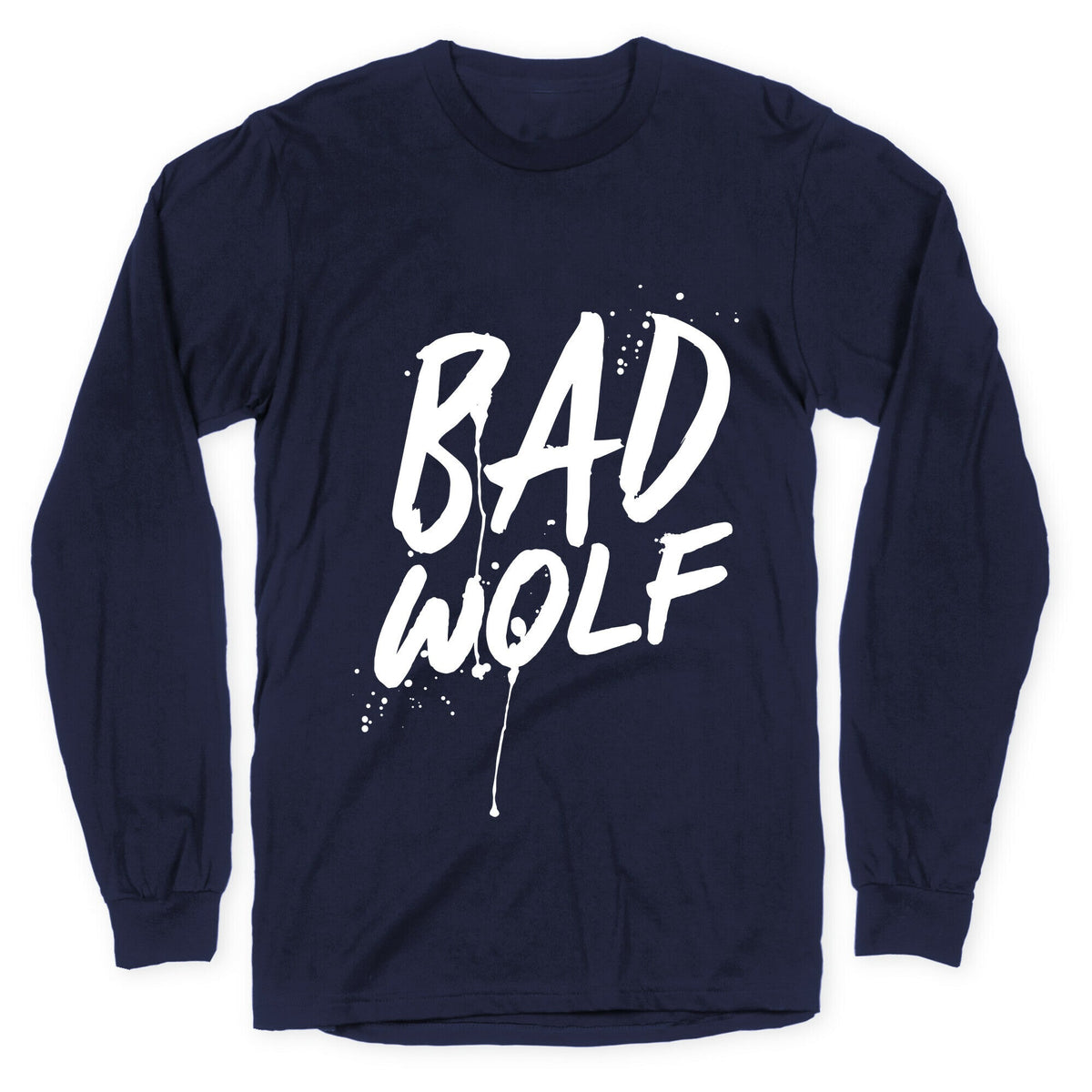 Doctor Who Bad Wolf Longsleeve Tee Unisex