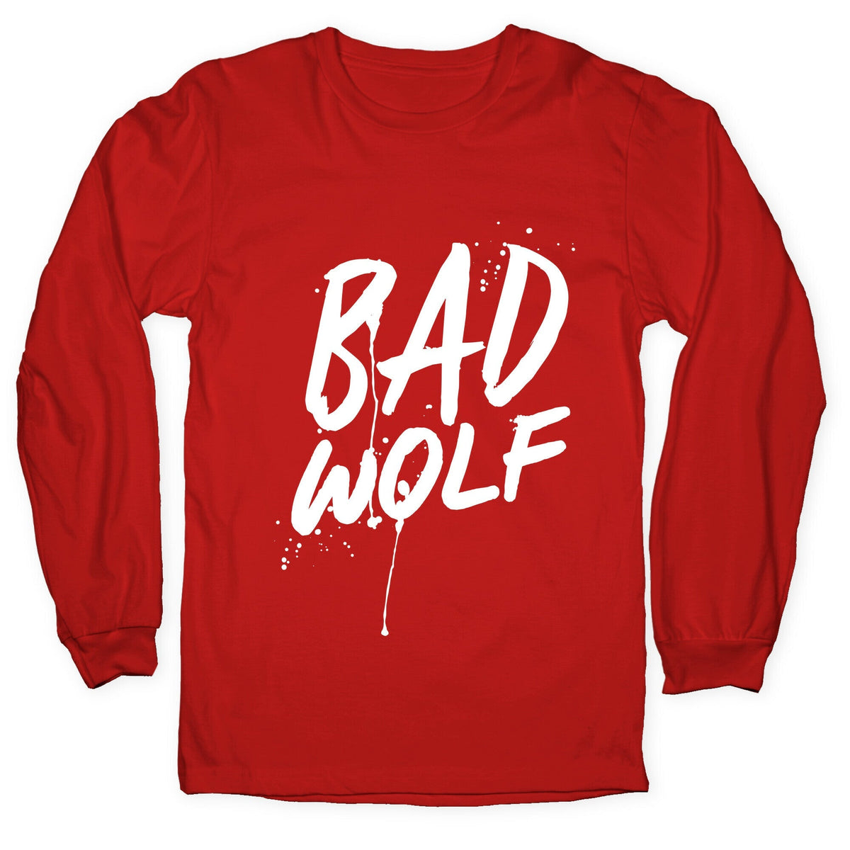 Doctor Who Bad Wolf Longsleeve Tee Unisex