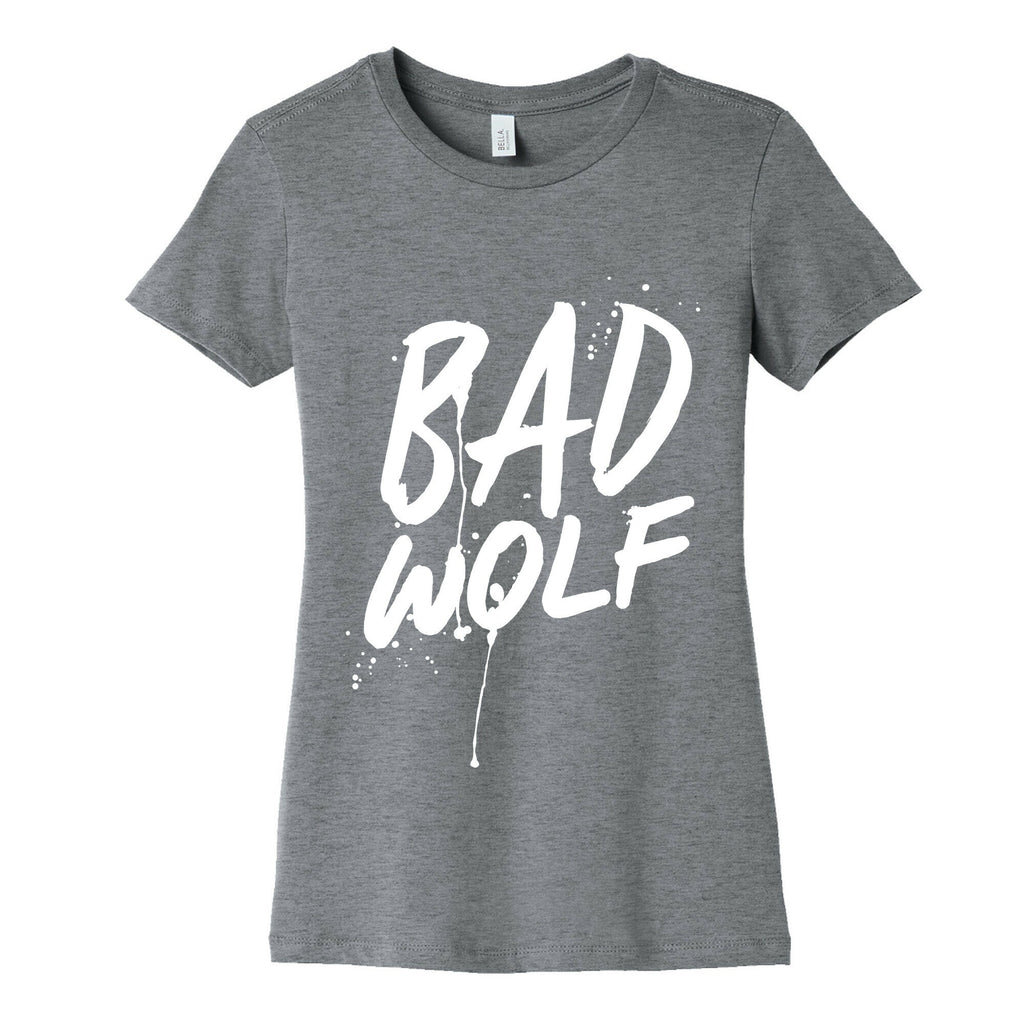 Doctor Who Bad Wolf Womens Cotton Tee Unisex
