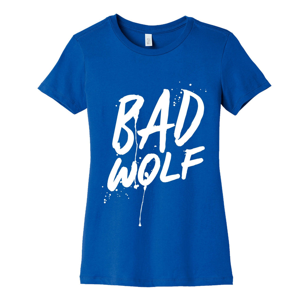Doctor Who Bad Wolf Womens Cotton Tee Unisex