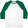Doctor Who Bad Wolf Baseball Tee Unisex