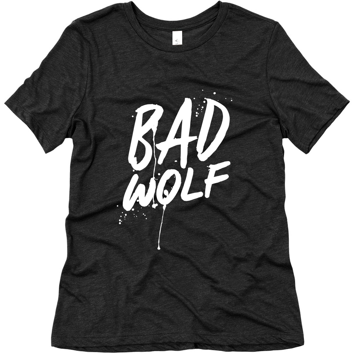 Doctor Who Bad Wolf Womens Triblend Tee Unisex