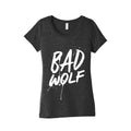 Doctor Who Bad Wolf Womens Triblend Tee Unisex