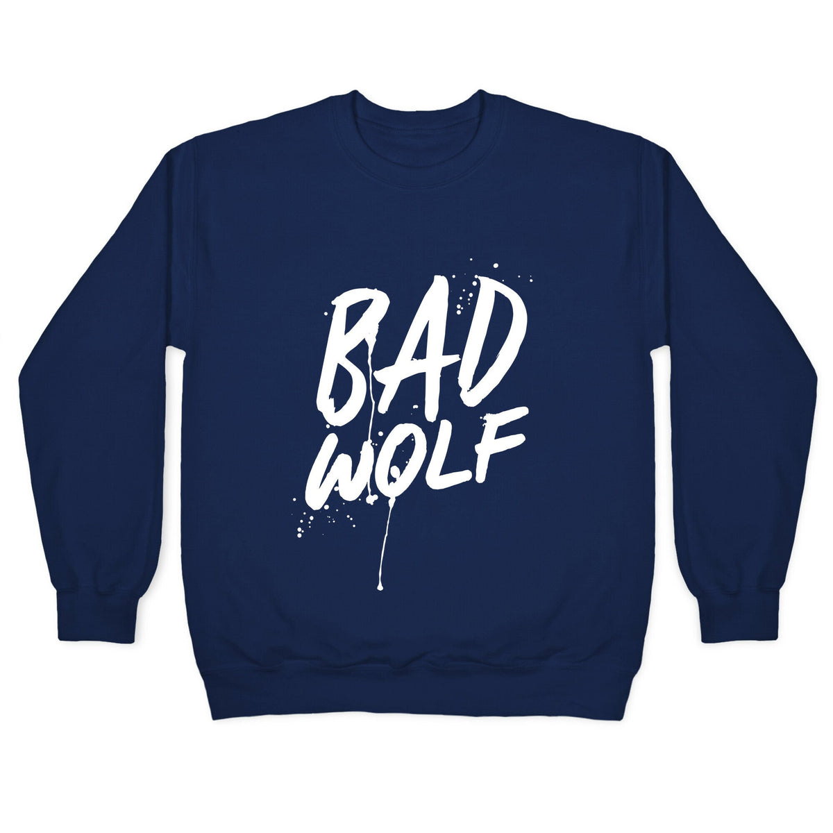 Doctor Who Bad Wolf Crewneck Unisex