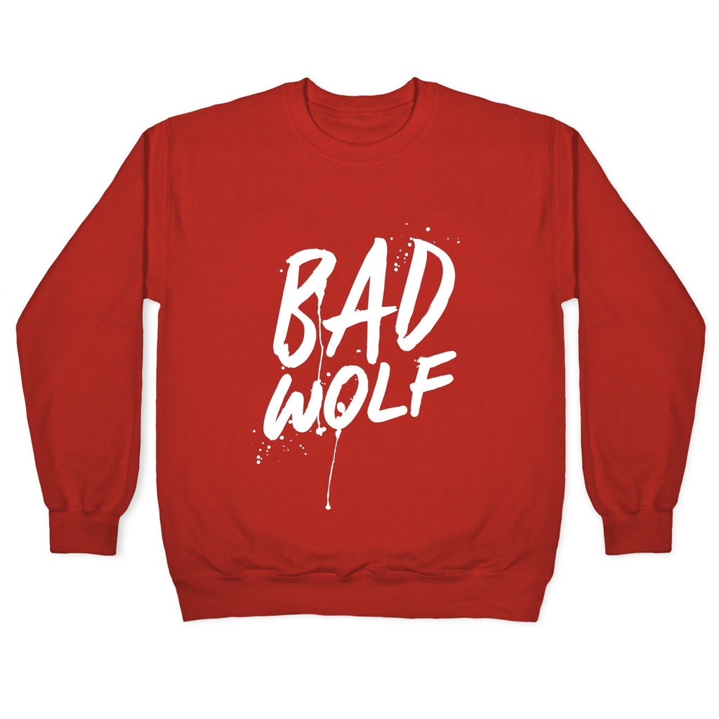 Doctor Who Bad Wolf Crewneck Unisex