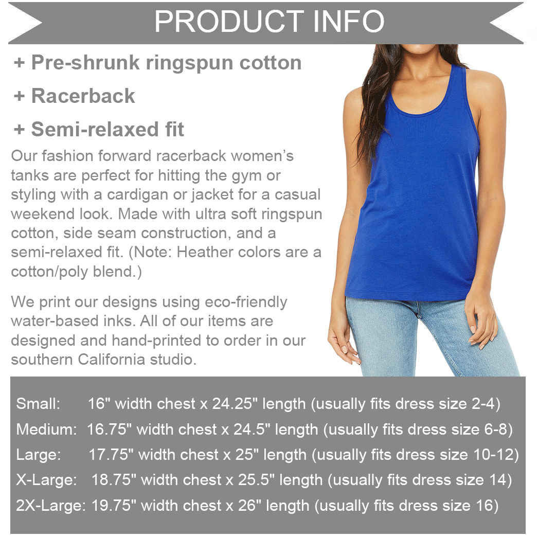 Women's The Vibe Was Off Racerback Tank Top