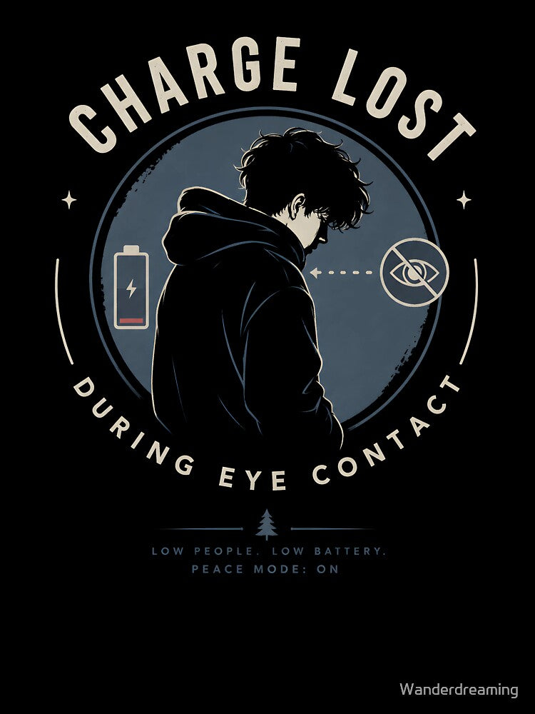 Introvert Anxiety - Charge Lost by Wanderdreaming