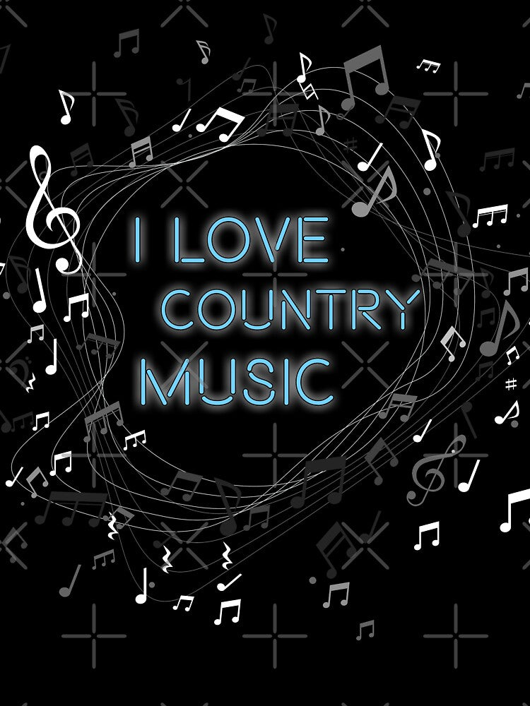 I Love Country Music by ArticaDesign