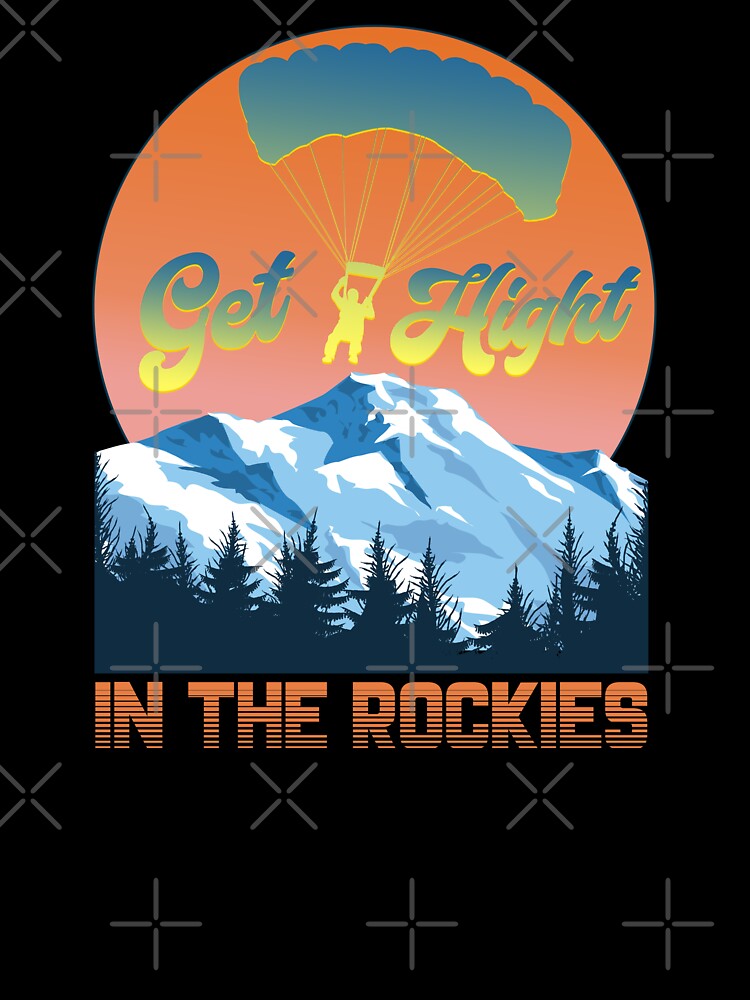 Get High in the Rockies Vintage Style 70s Retro by Pam2Thebone