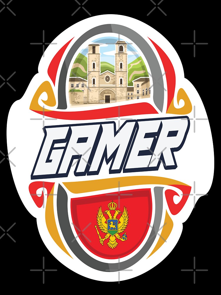 Montenegro Gamer Montenegrin by WordsGamersUse