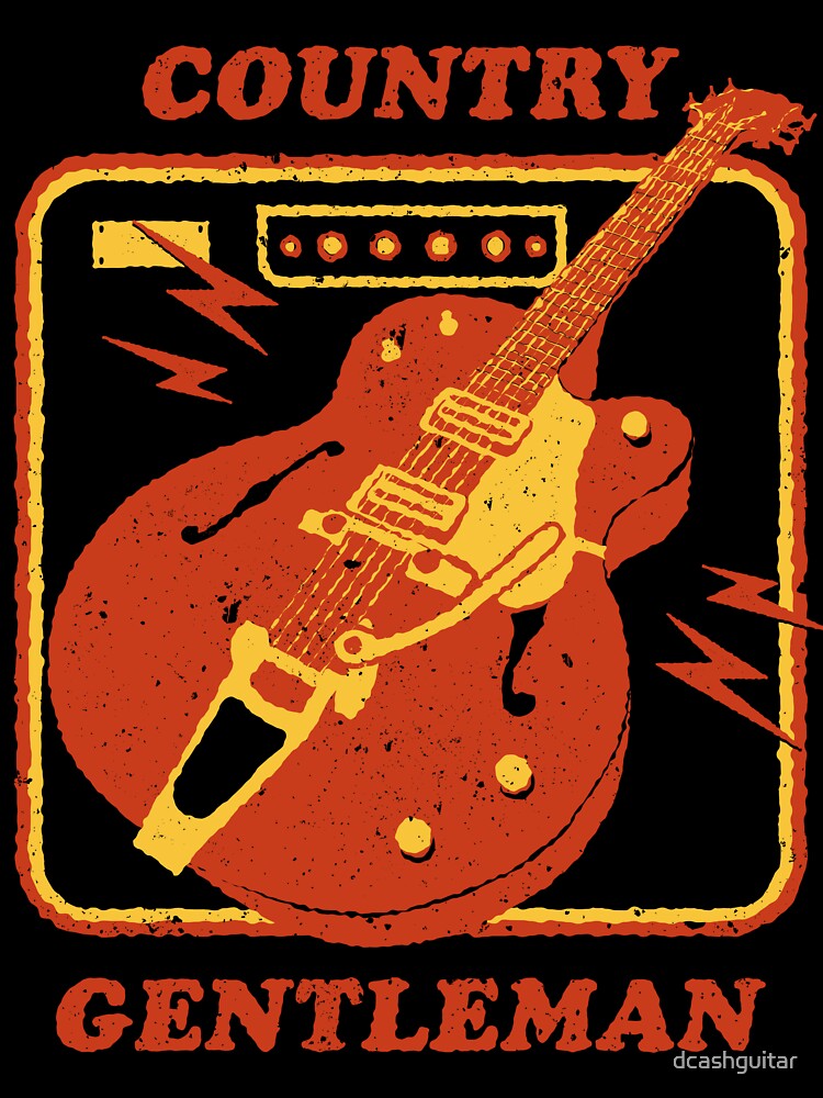 Country Gentleman Guitar by dcashguitar