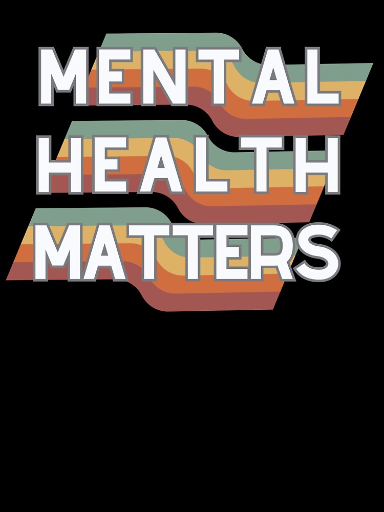 Mental Health Matters Retro Wave 2 by Mc  Matters