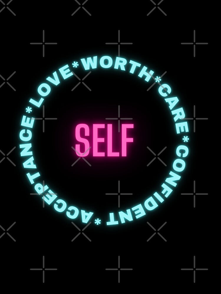 Positive Affirmation Self-Care Self-Worth Self-Love Self-Confident Self-Acceptance by IncrediMi