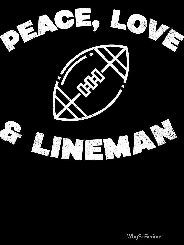 Football Lineman T-shirt by WhySoSerious⭐⭐⭐⭐⭐