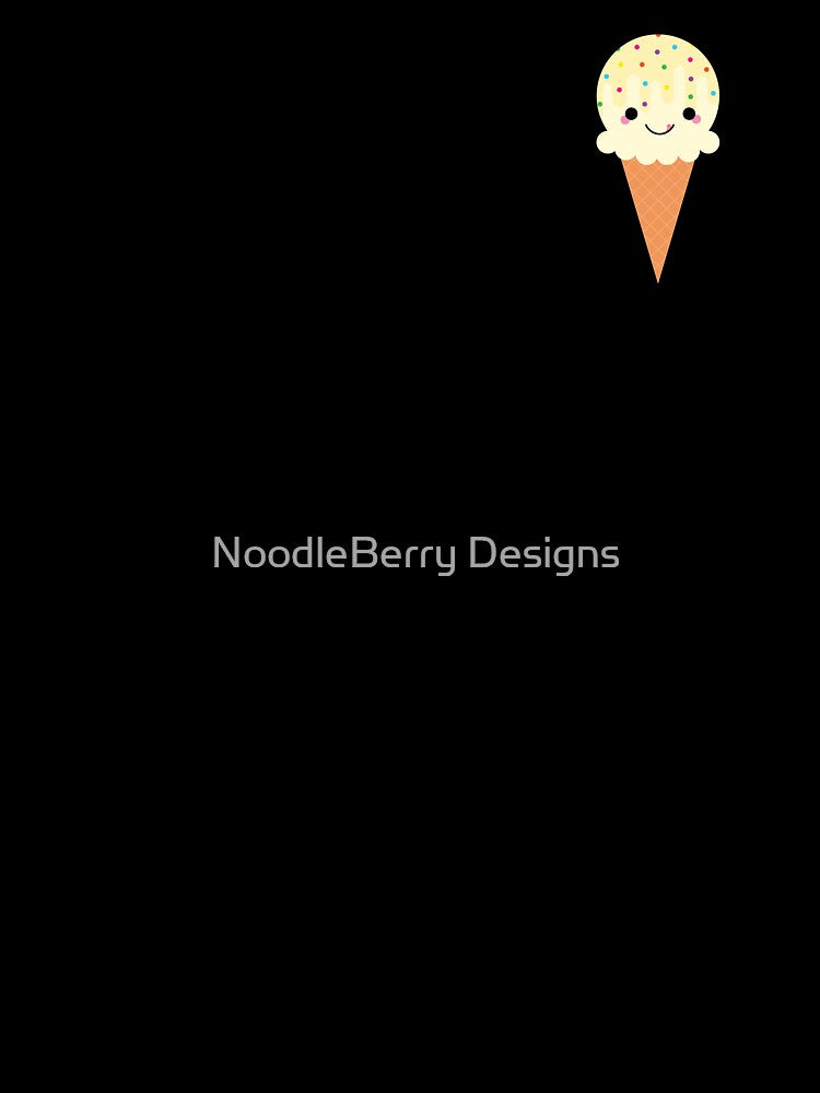 Vanilla Ice Cream Cone by NoodleBerry Designs