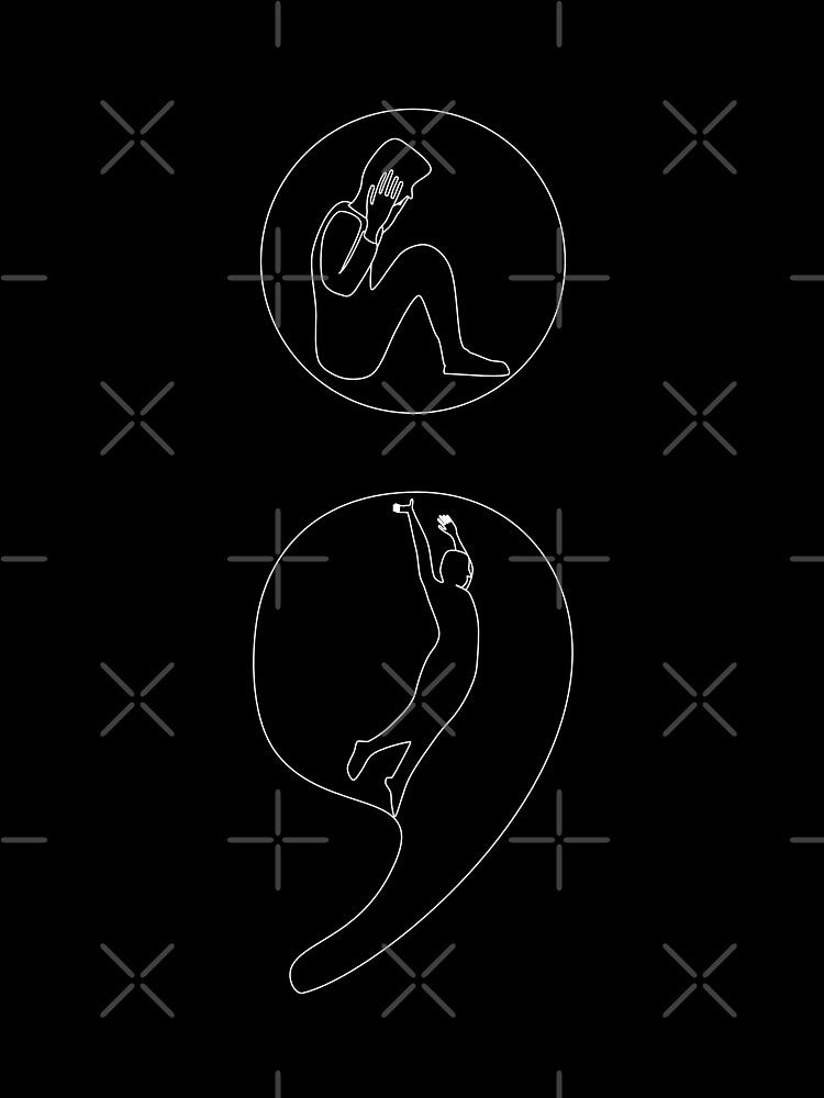 Project Semi-Colon Two Sides by Logical Artist