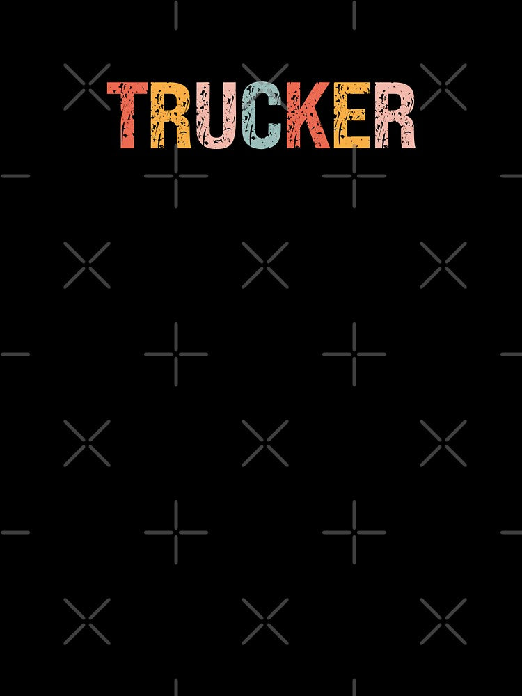 Colorful Trucker Text by kelvinmunene13