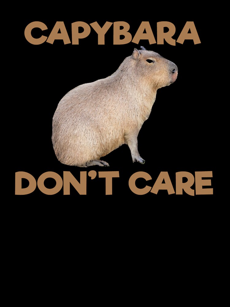Capybara Don_t Care by haydenpo