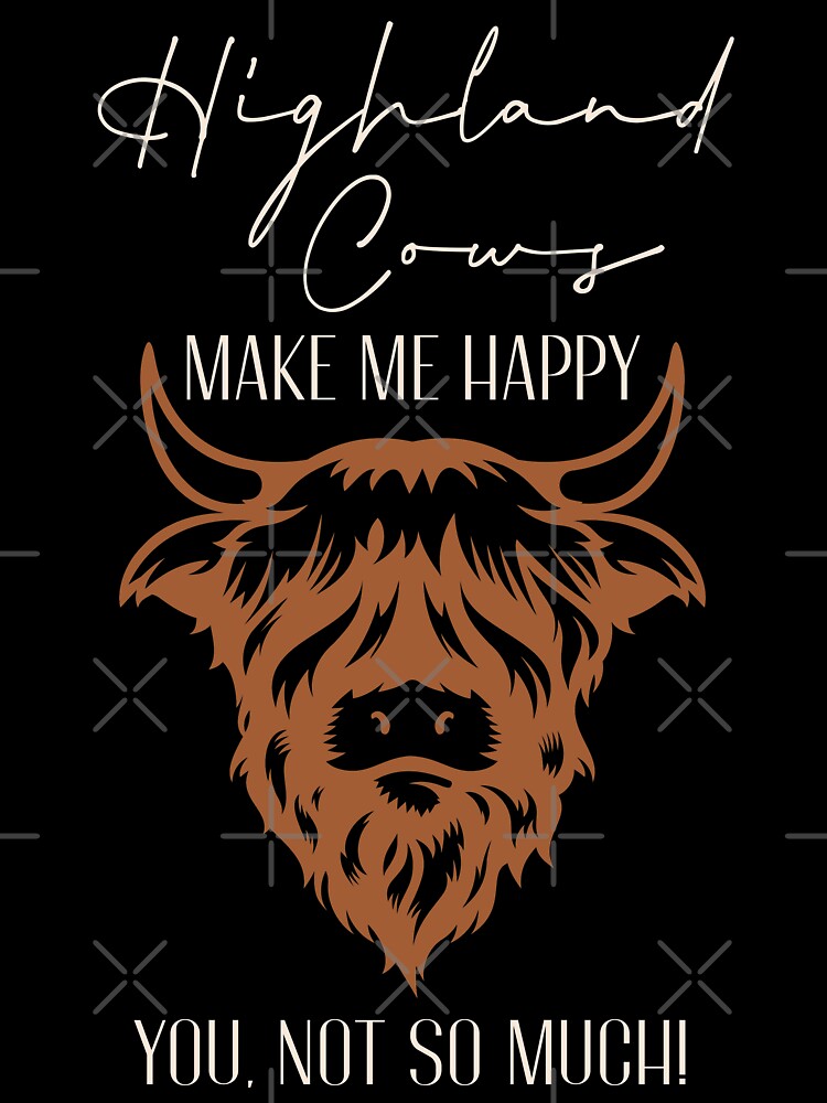 Funny Highland Cow by artworkbyrihen