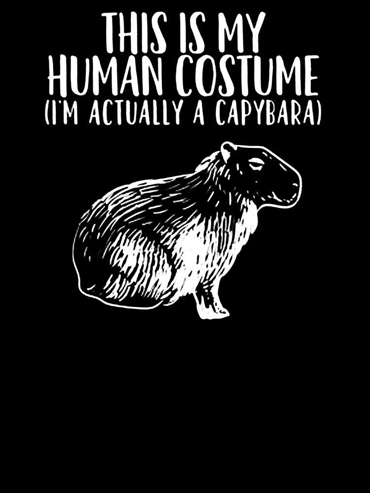 'm Actually A Capybara by jacopnoel