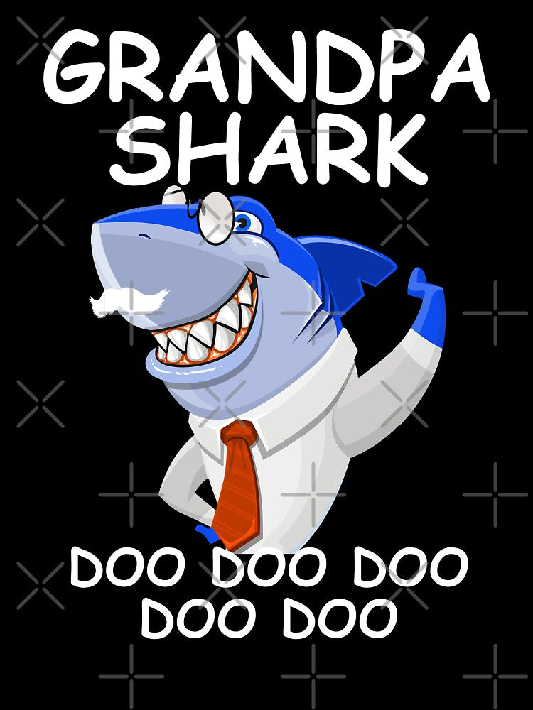 Grandpa Shark Doo Doo Funny Gift by Shariss