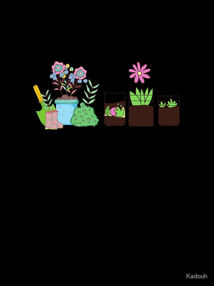 My Garden Is My Happy Place by Kadouh