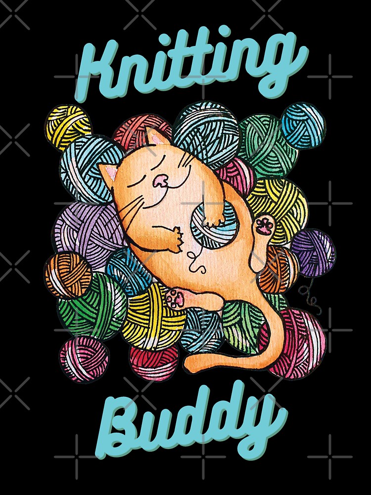 Knitting Buddy by LameToad