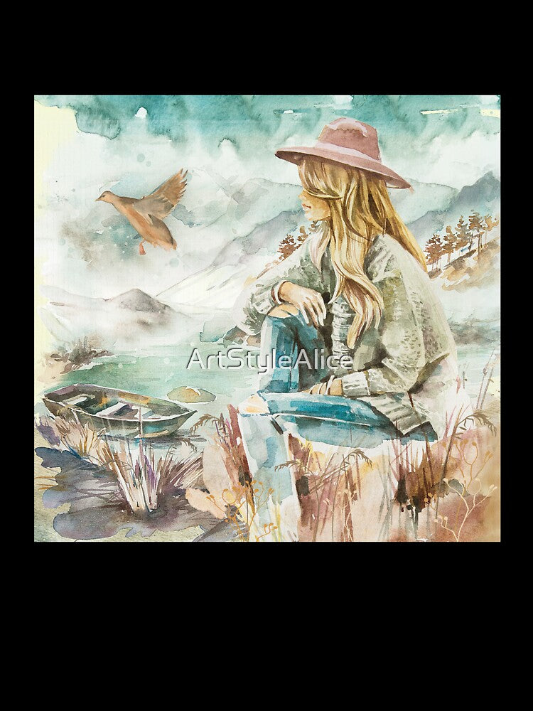 Summer lake life by ArtStyleAlice