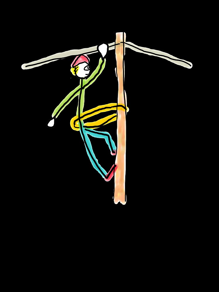 Lineman Stickman by Mark-Ewbie