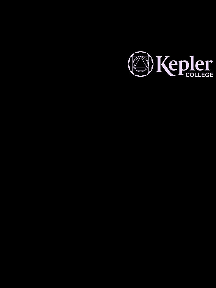 Kepler College Lavender Print Logo Side Pocket by Kepler College