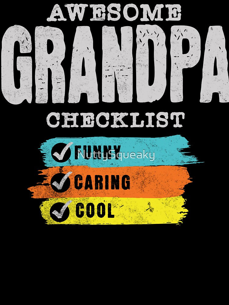 Awesome Grandpa Checklist by NuttySqueaky
