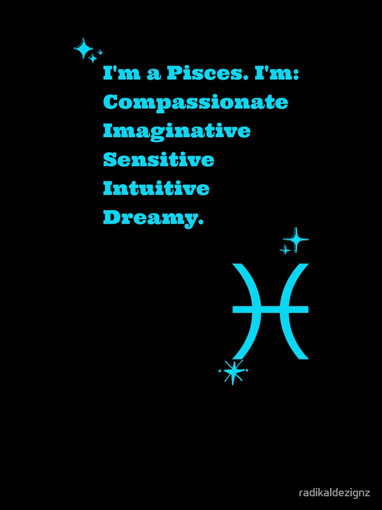 Pisces Traits by radikaldezignz
