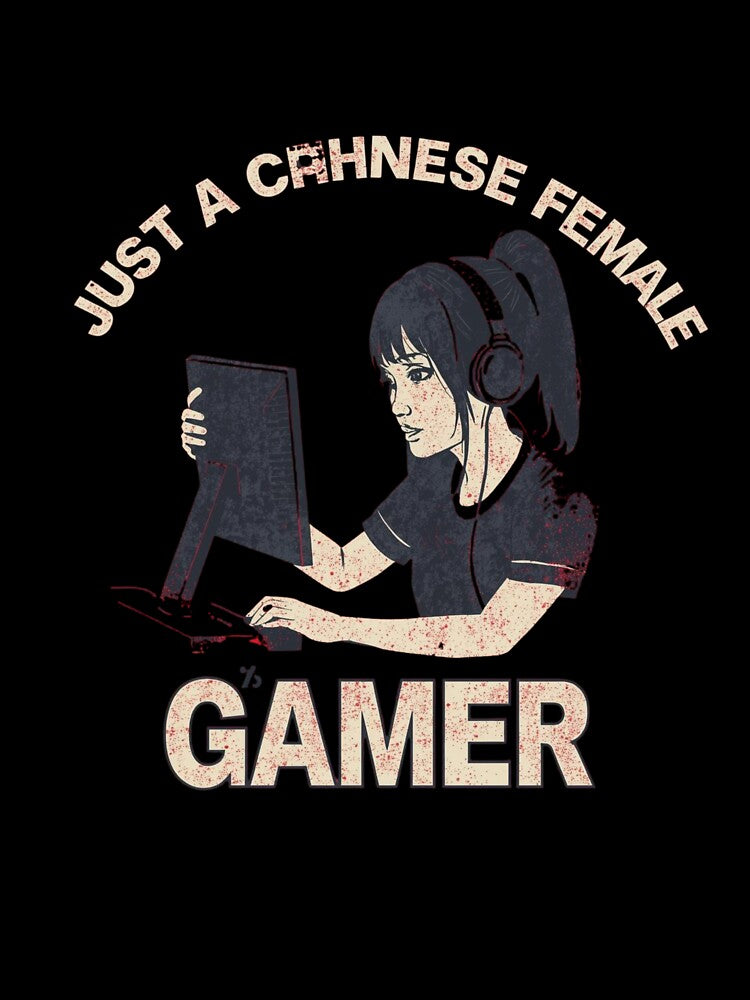 Just a Chinese Female Gamer by RED-MOUSE