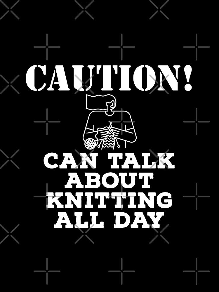 Can Talk About Knitting All Day by ArtBySymone